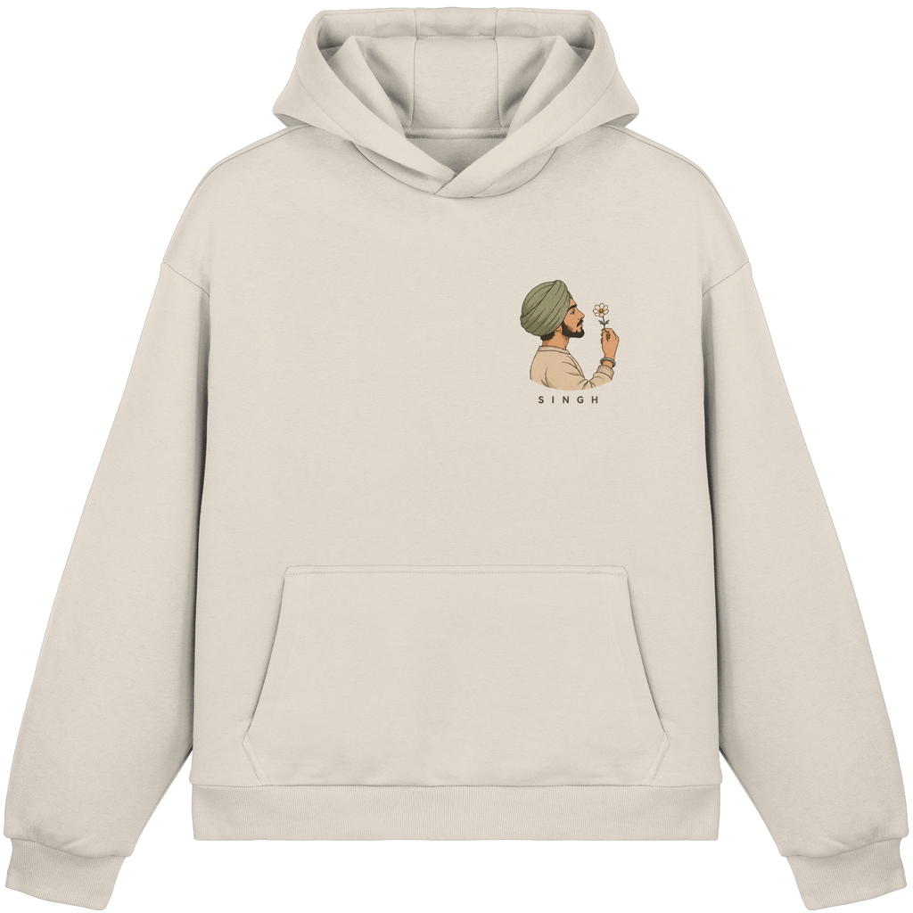 Quiet Steps, Unbreakable Faith – Singh Hoodie