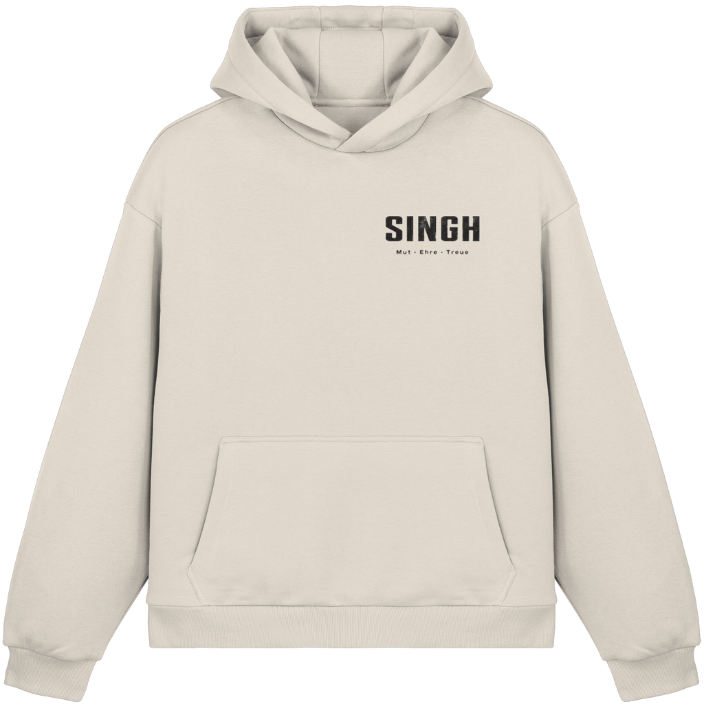Singh Standhaft – Fluffy Boxcut Hoodie