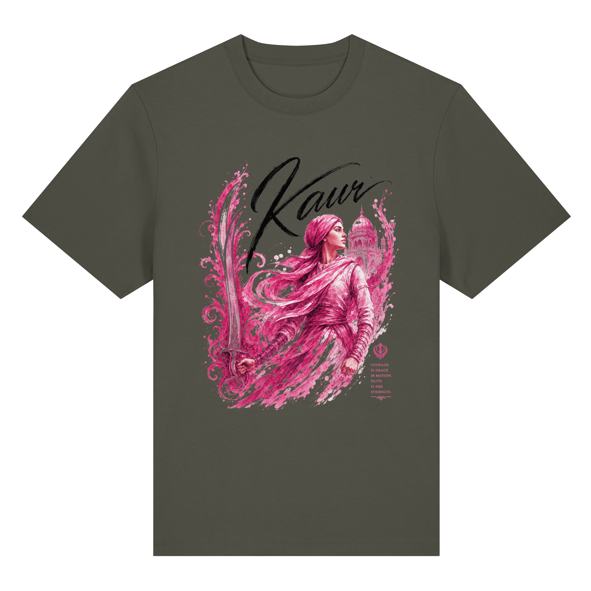 Kaur Warrior – Organic Heavy Shirt