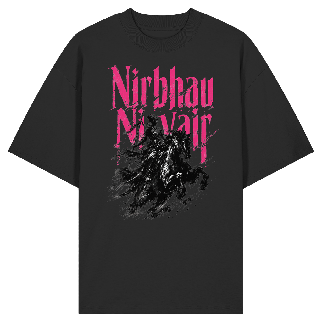 Nirbhau Nirvair – Kaur Oversize Shirt