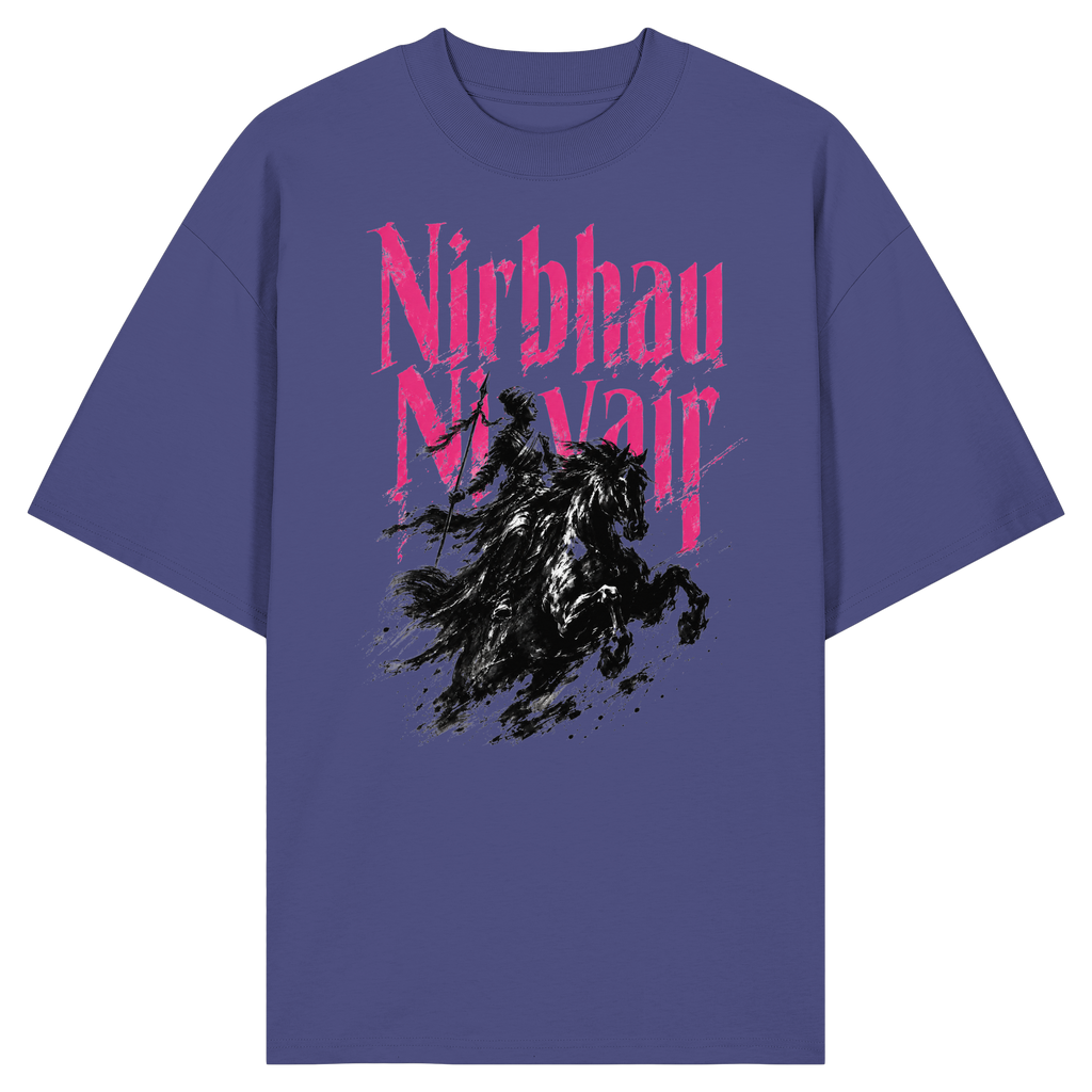 Nirbhau Nirvair – Kaur Oversize Shirt