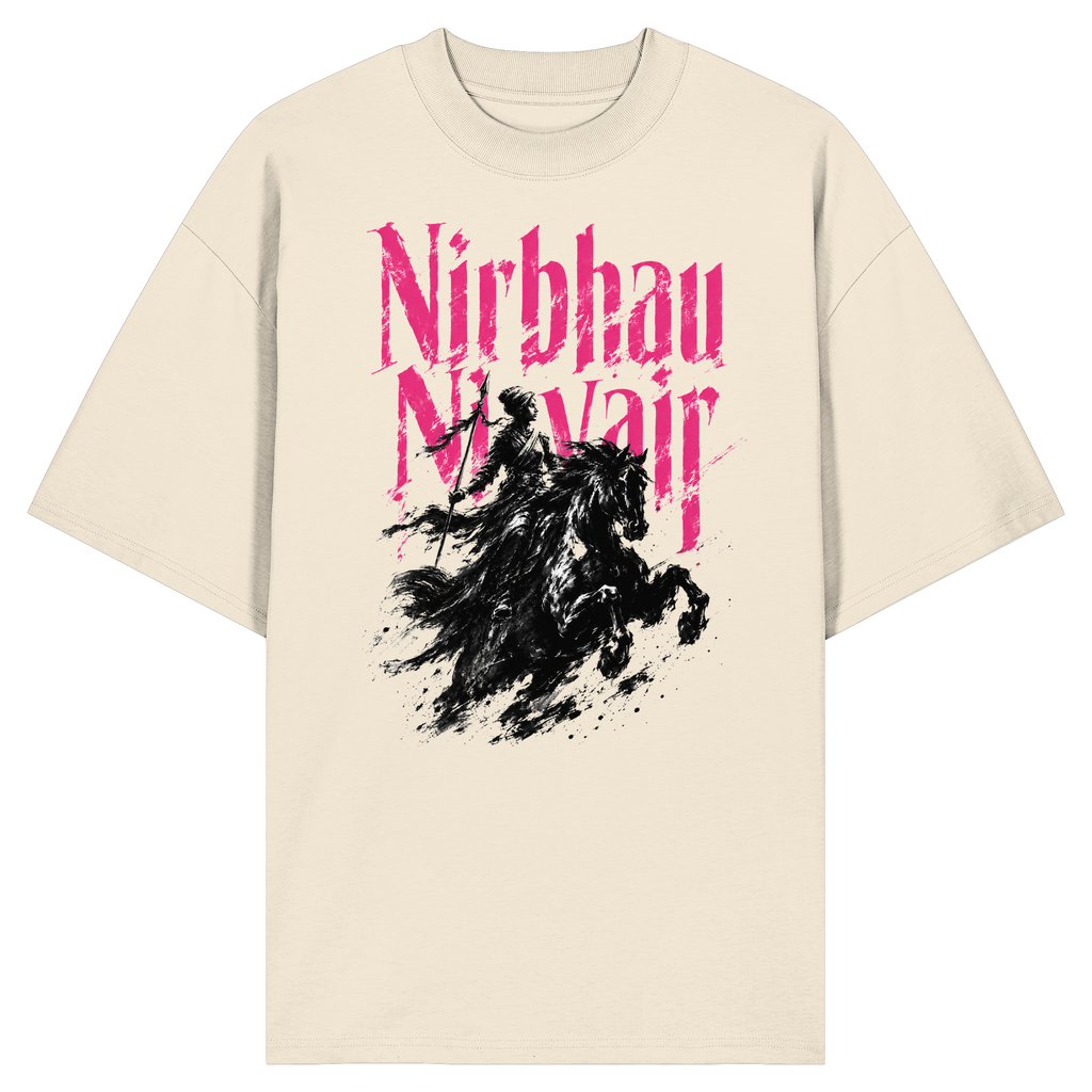 Nirbhau Nirvair – Kaur Oversize Shirt