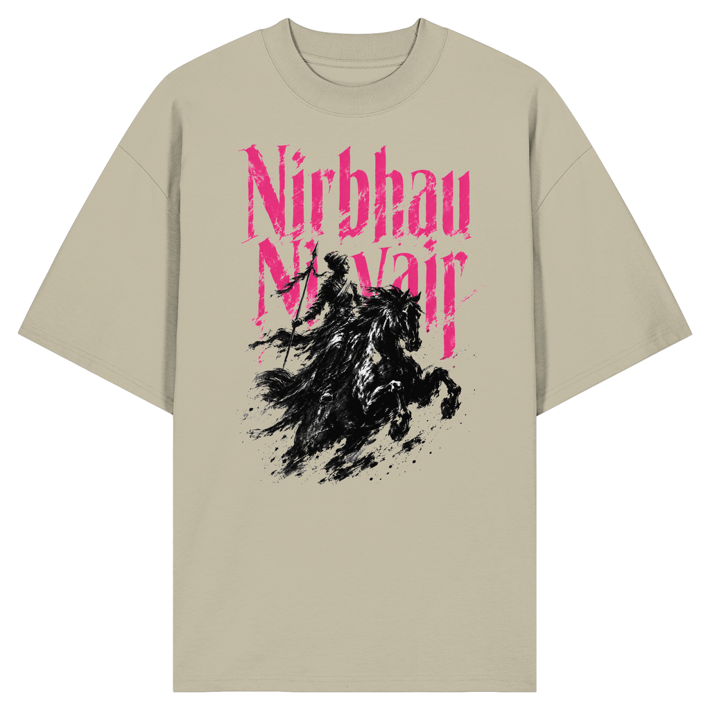 Nirbhau Nirvair – Kaur Oversize Shirt