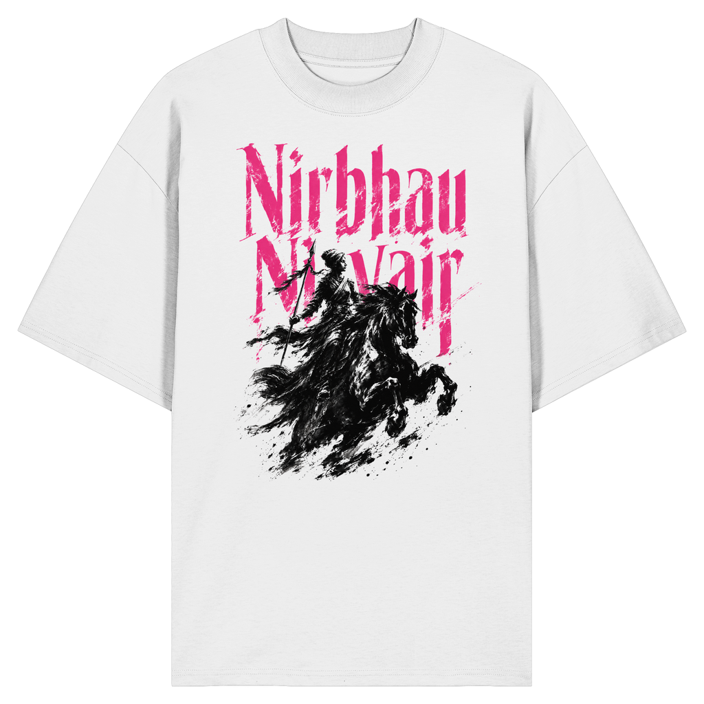 Nirbhau Nirvair – Kaur Oversize Shirt